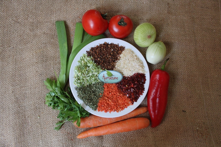 dried vegetable mix granule-4